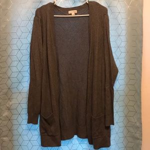 Studio Works Open Cardigan- Long Sleeves